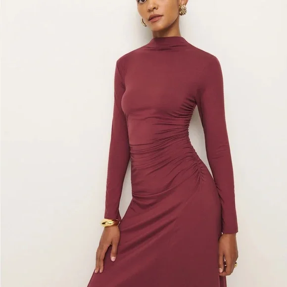 Reformation Nemy Dress - Chianti - Picture 3 of 7